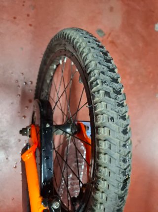 Bicicleta Infantil Monty Naranja