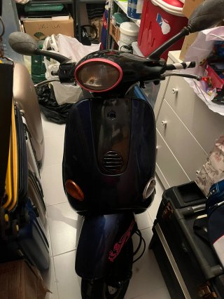 Chasis Vespa 2T Azul