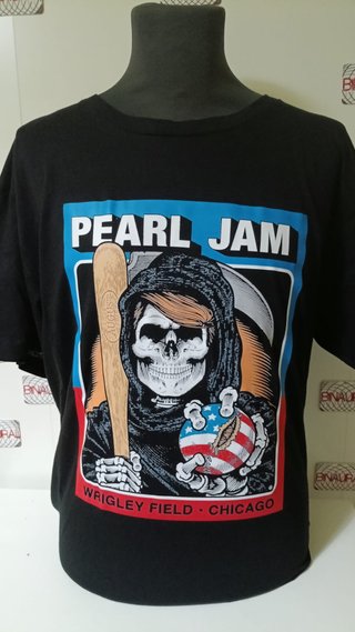 Camiseta Pearl Jam Wrigley Field Chicago