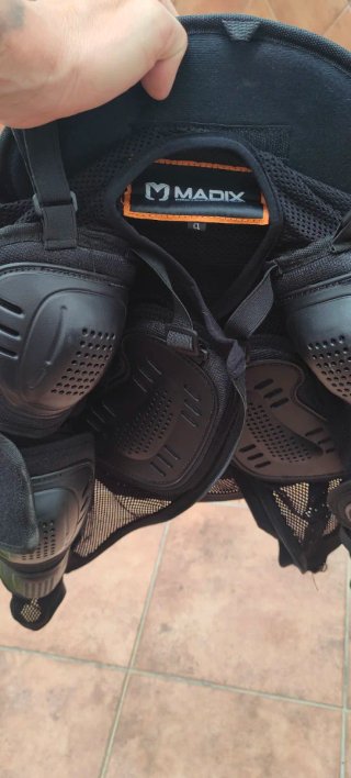 Protector Motocross Negro Sin Usar
