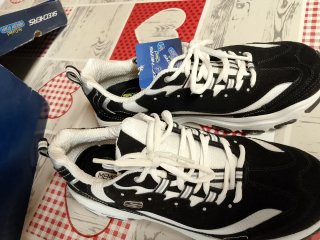 Scarpe Skechers Air-Cooled Memory Foam Blu