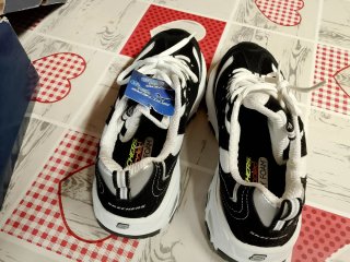 Scarpe Skechers Air-Cooled Memory Foam Blu