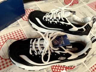 Scarpe Skechers Air-Cooled Memory Foam Blu