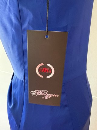 Vestido Betzzia azul tamanho 36