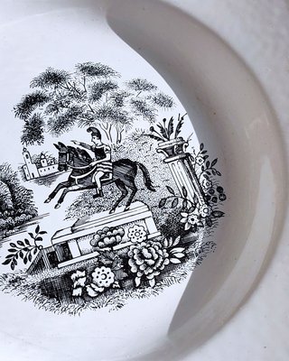 Prato Vintage Preto e Branco