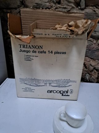 Juego de café Arcopal 14 piezas