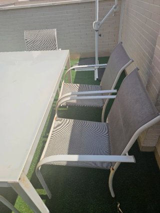 Mesa y 6 Sillas Jardín