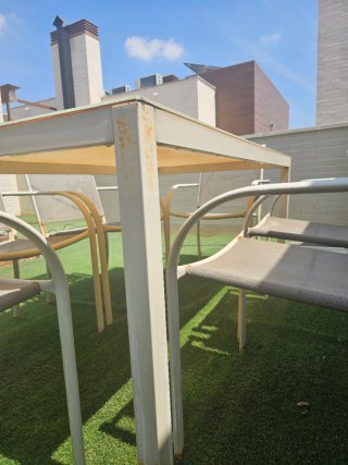 Mesa y 6 Sillas Jardín