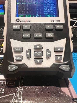 Osciloscopio TOOLOP 120MHz ET120M