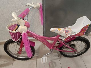Bicicleta Infantil 16 con Casco