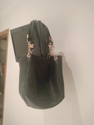 Bolso Jimmy Choo Negro y Dorado