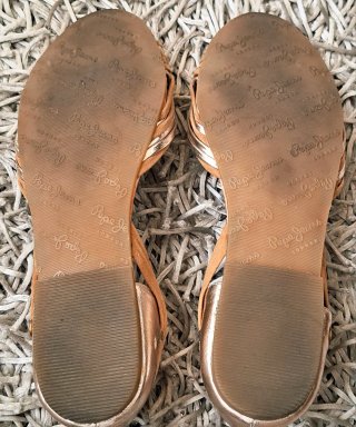 Pepe Jeans Bailarinas Trenzadas Talla 38