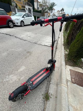 Patinete Eléctrico 100km hechos 45-50km/h