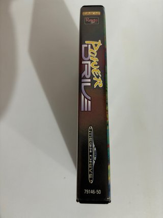 Power Drive Mega Drive Sega Juego