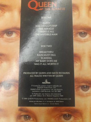 Vinilo Queen The Miracle