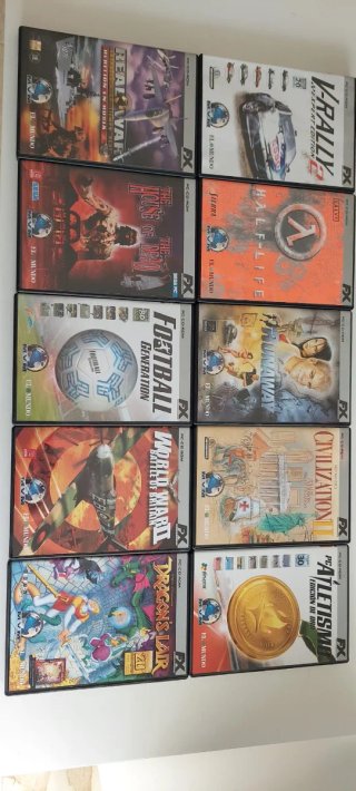 Colección Videojuegos PC MVM +F. 10 unidades
