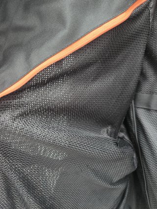 Chaqueta Motorista Negra y Gris