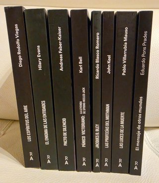 8 LIBROS DE UFOLOGÍA - REEDICIONES ANÓMALAS -OVNIS