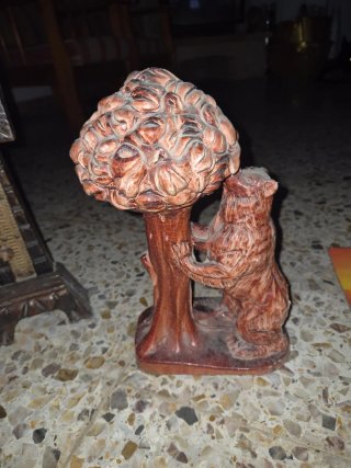 Figura Escayola Oso y Árbol