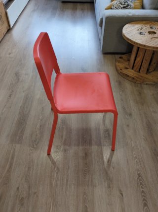 Silla IKEA TEODORES Roja