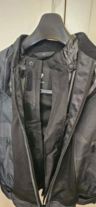 Chaqueta Revit Torque Lady Camo Negro Gris T.38