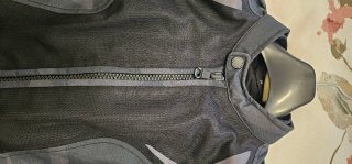 Chaqueta Revit Torque Lady Camo Negro Gris T.38