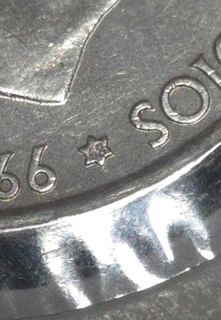Moneda España 100 Pts Plata 1966 *68