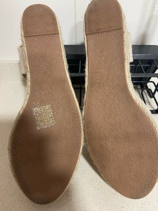Sandalias Espardeñas Crochet Talla 40