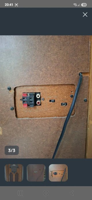 Radio CD y Aux  Vintage Madera