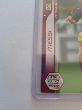 Cromo Messi Megacracks 2006-07 N°54 Impecable