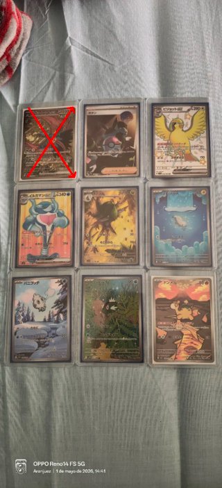 Lote Cartas Pokémon Varias