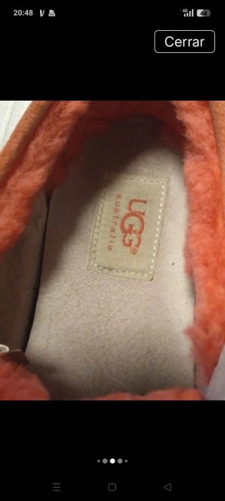Deportivas UGG Rojo Talla 40