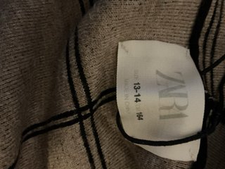 Chaqueta de lana a cuadros