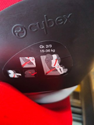 Silla Coche Cybex Pallas M FIX Roja