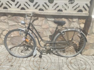 Bicicleta antigua de paseo