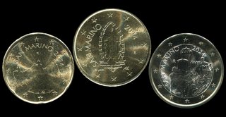 20 MONEDAS S/C VATICANO MÓNACO Y SAN MARINO