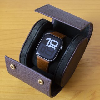 Estuche de viaje para reloj de piel