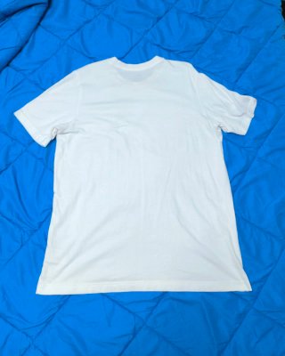 Camiseta Adidas Blanca Logo Grande