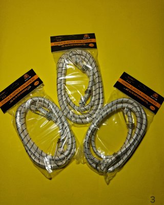 3 Elastici per Bagagli Euroblu 1.5m