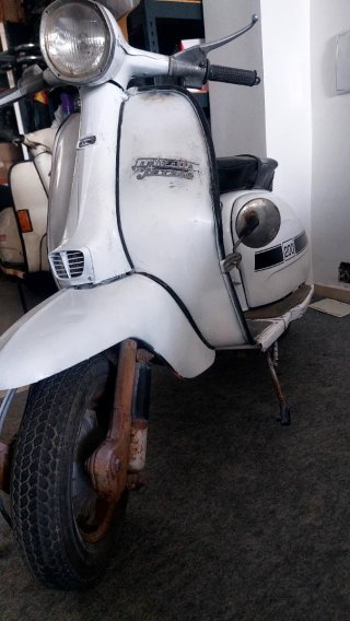 Lambretta Jet200 Blanca