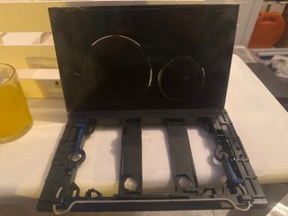 Pulsador Doble Cisterna Baño Negro
