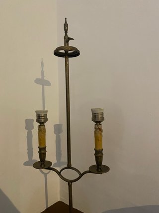 2 Lámparas de mesa antiguas