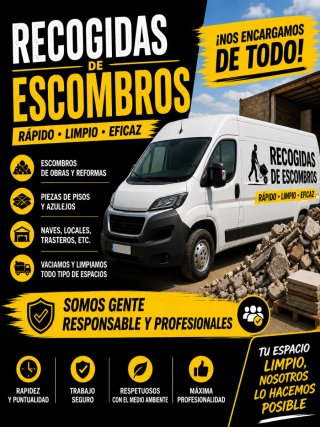 Recogida de escombros