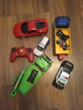 Lote de 7 coches de juguete