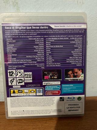 Singstar Vol. 2 PS3
