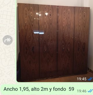 Habitación completa de madera
