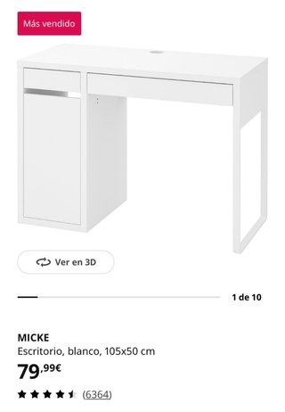 Escritorio IKEA blanco
