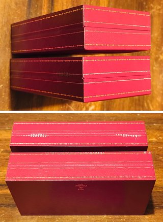 Cartier 2 cofanetti occhiali + porta documenti
