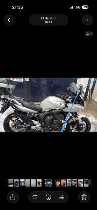 Yamaha Fazer 600 S2 Plata
