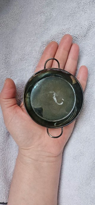 Mini Paellera Vintage Plata Ley 925